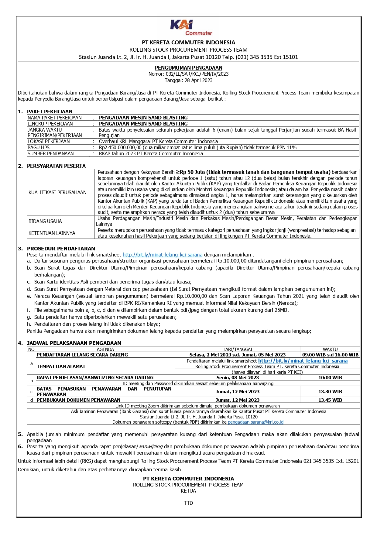 032 pengumuman ulang mesin sand blasting new page 0001